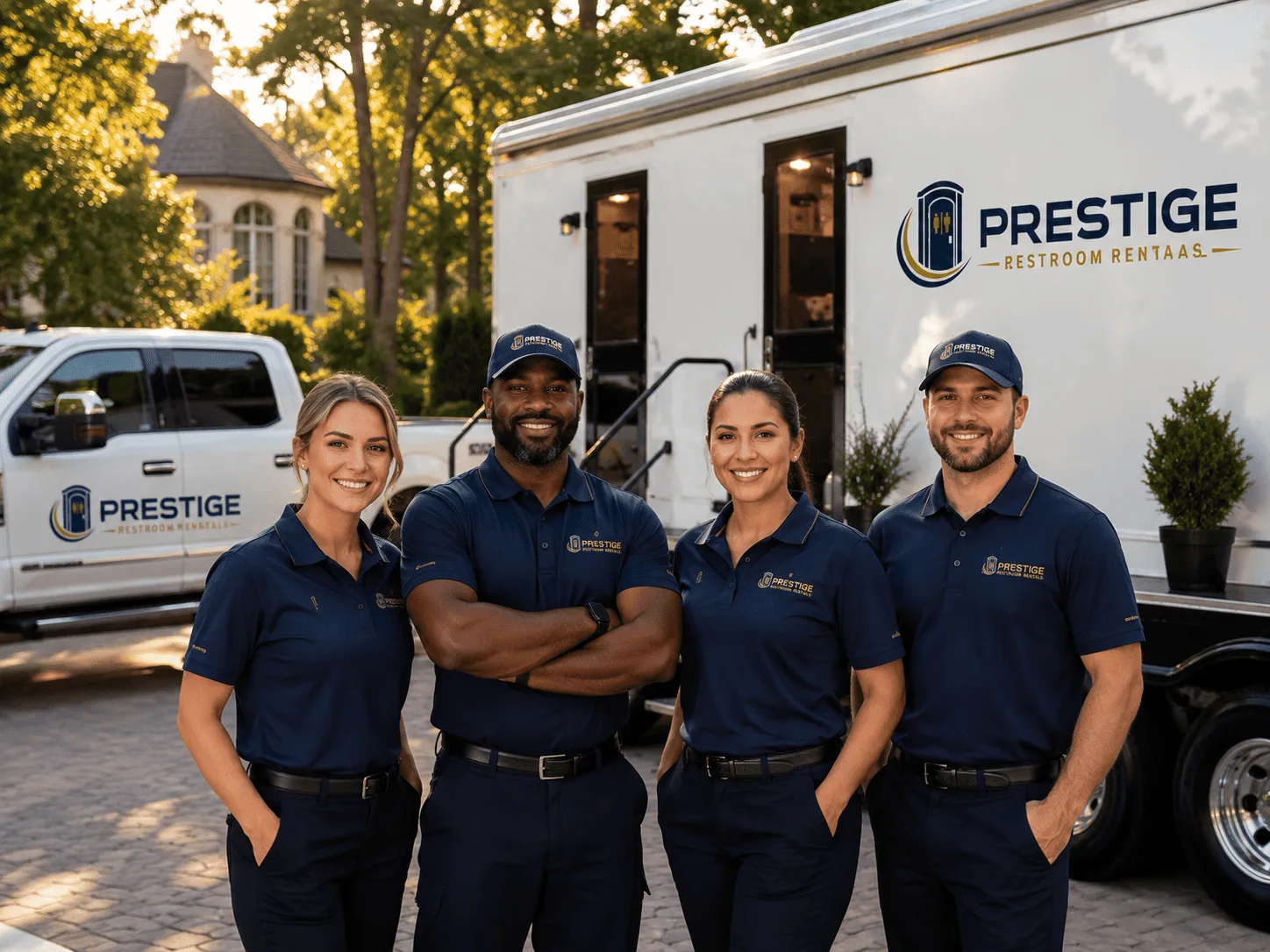 Trusted Luxury Portable Restrooms company in Glade, KS